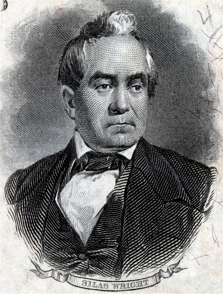 Silas Wright, Jr. (Engraved Portrait)