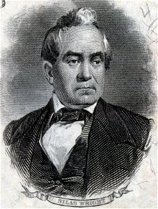 Silas Wright, Jr. (Engraved Portrait). Free illustration for personal and commercial use.