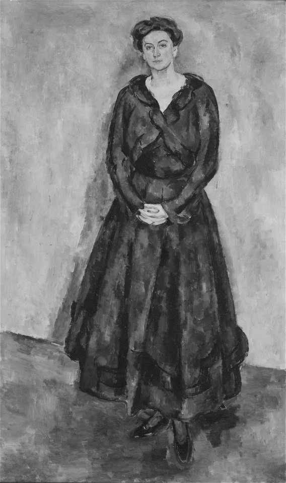 Signe Hvistendahl, 1881-1943 (Birger Simonsson) - Nationalmuseum - 16702