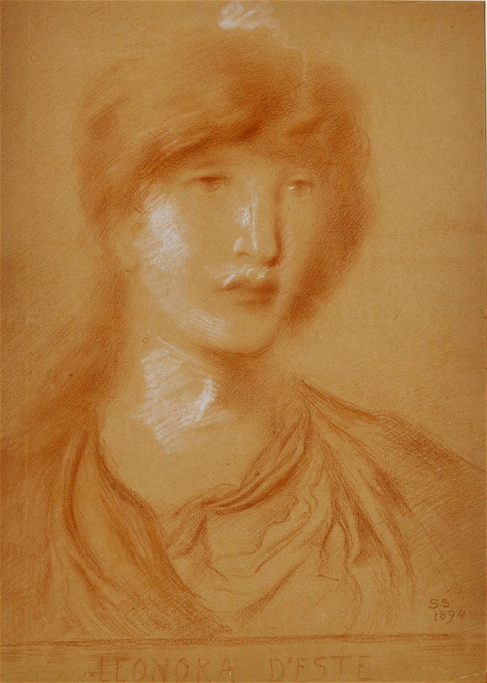 Simeon Solomon - Leonora d'Este