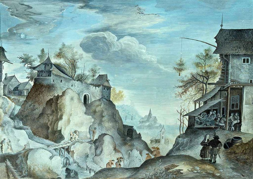 SIlberbergwerk Böhmen 17 Jh
