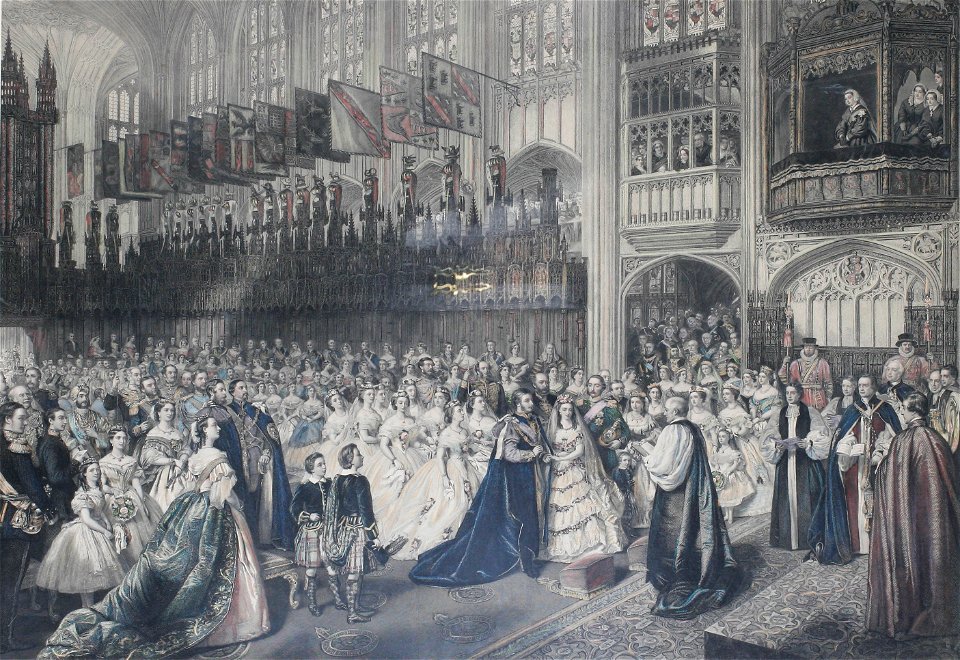 Simmons (after Frith) Marriage of the Prince of Wales
