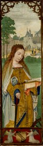Simon Bening or Cornelia Cnoop - Saint Catherine - Google Art Project