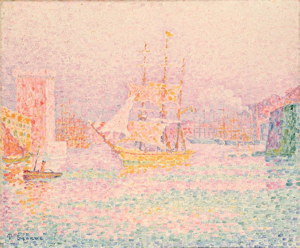 Signac, Paul - The Harbour at Marseilles