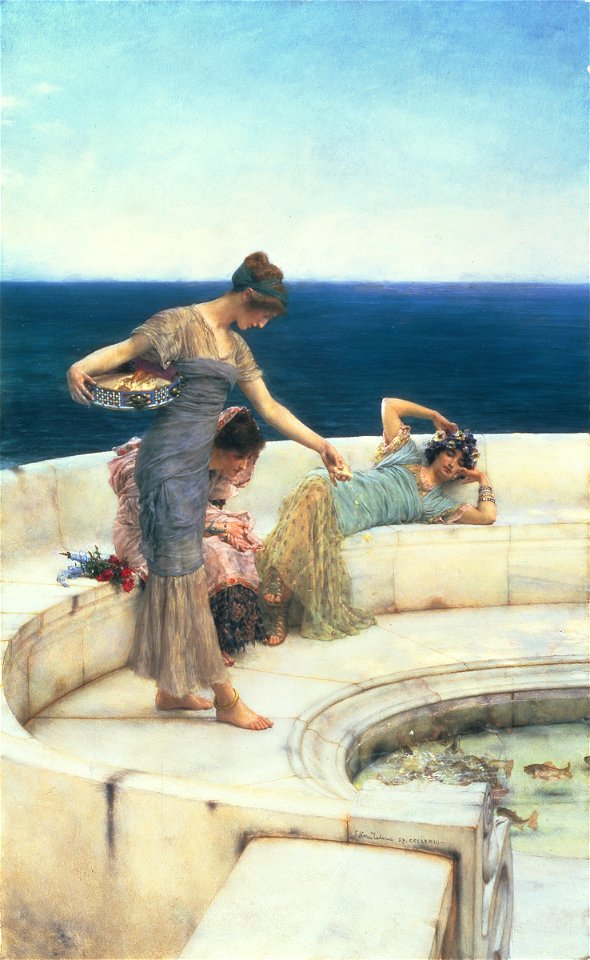 Silver Favourites, by Lawrence Alma-Tadema