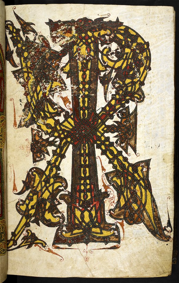 Silos Apocalypse - BL Add MS 11695 f. 004 - VPR (Vespertinum) monogram