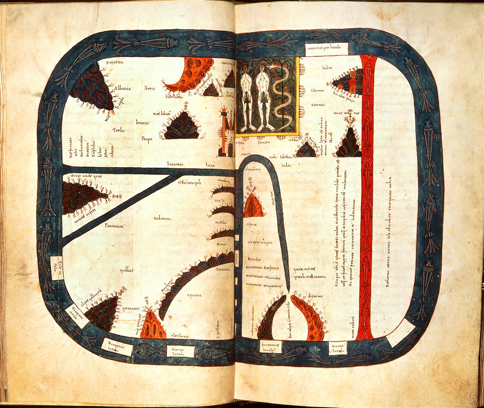 Silos Apocalypse - BL Add MS 11695 f. 039v-40 - Map