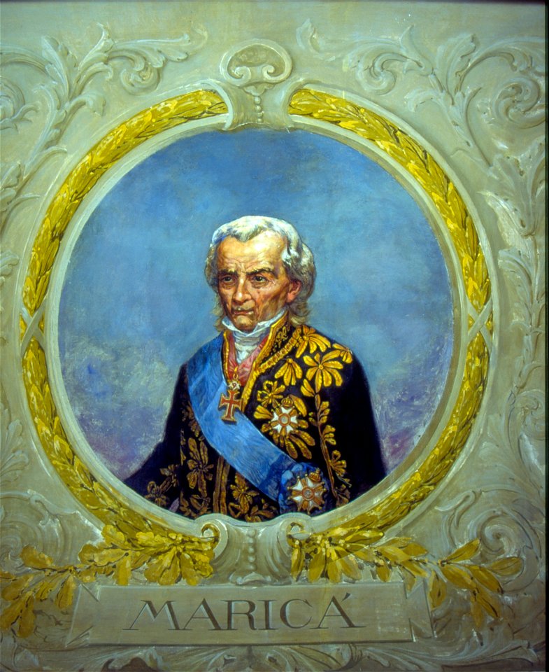Silva, Oscar Pereira da - Retrato de Mariano J. Pereira Fonseca (Marquês de Maricá)