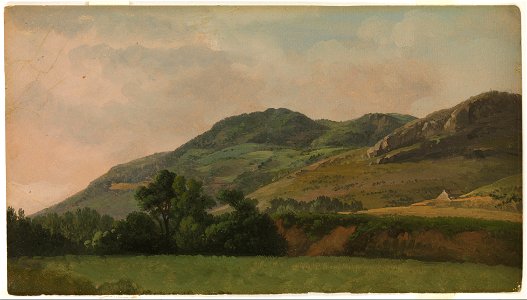 Simon Denis - Mountainous Landscape at Tivoli - 2003.42.23 - Metropolitan Museum of Art