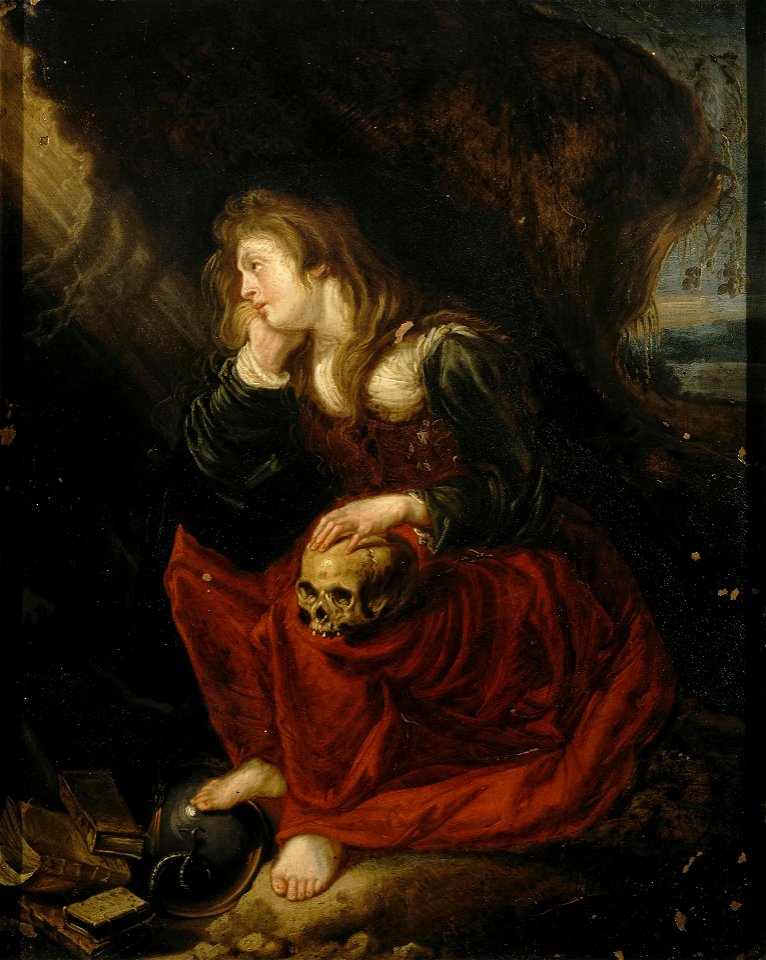 Simon de Vos - Repentant Mary Magdalene