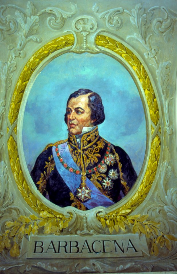 Silva, Oscar Pereira da - Retrato de Felisberto Caldeira Brandt (Marquês de Barbacena)