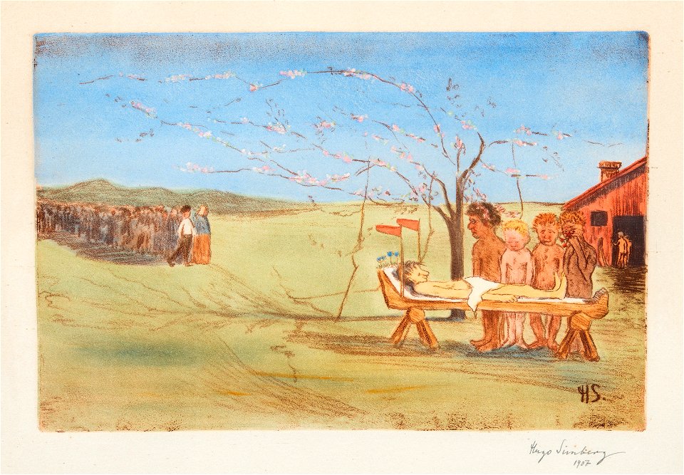 Hugo Simberg - Piru on Kuollut (1907)
