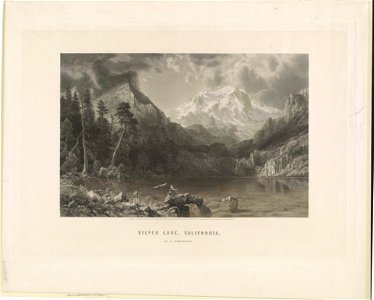Silver Lake, California - A. Bierstadt. LCCN95513928
