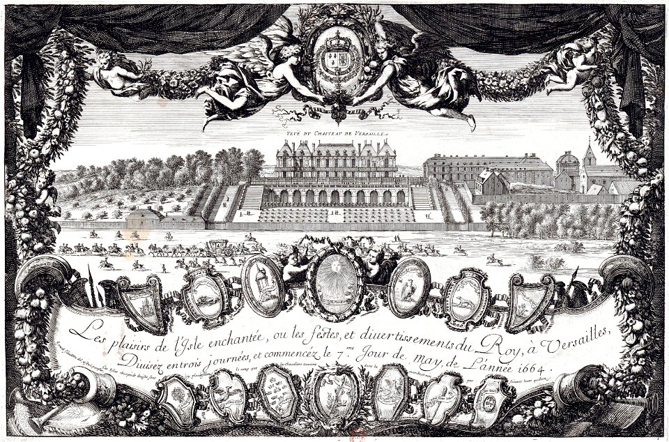 Silvestre, Illustrations for 'Les plaisirs de l'isle enchantée', frontispice – Gallica btv1b8404784d (adjusted)