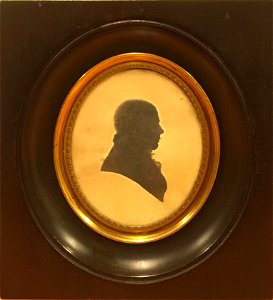 Silhouetportret van Cornelis Hendricksz. Backer (1766-1819), objectnr 1564