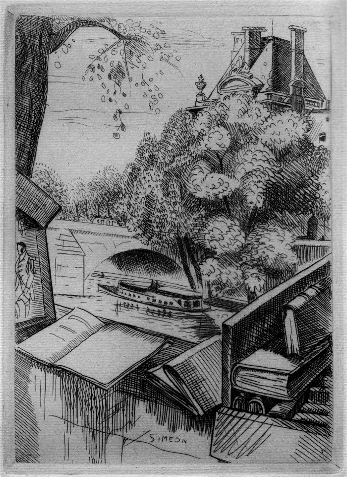 Simeon - illustration Crime de Sylvestre Bonnard frontispice