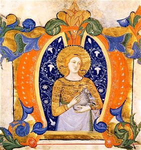 Silvestro de' Gherarducci - Gradual from Santa Maria degli Angeli (Folio 32v) - WGA08673
