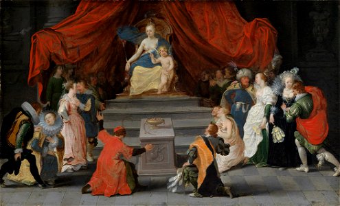 Simon de Vos - Huldigung an Venus - 174 - Staatliche Kunsthalle Karlsruhe