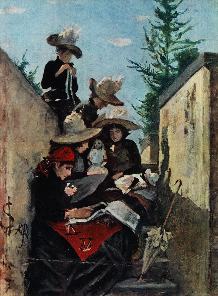 Silvestro Lega – Le sorelle Bandini
