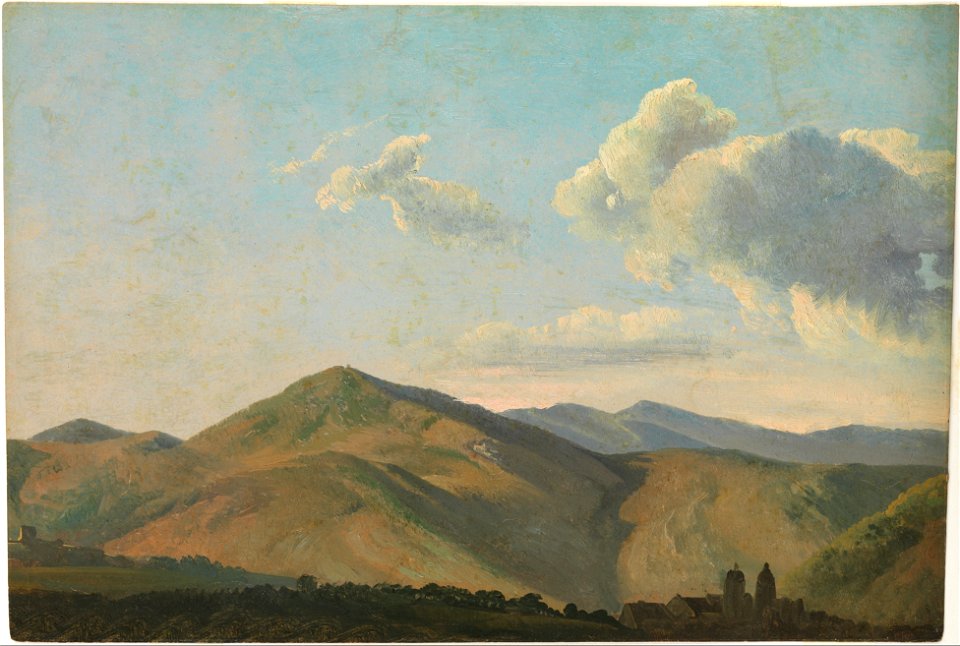 Simon Denis - Mountainous Landscape at Vicovaro - 2003.42.22 - Metropolitan Museum of Art