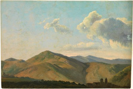 Simon Denis - Mountainous Landscape at Vicovaro - 2003.42.22 - Metropolitan Museum of Art