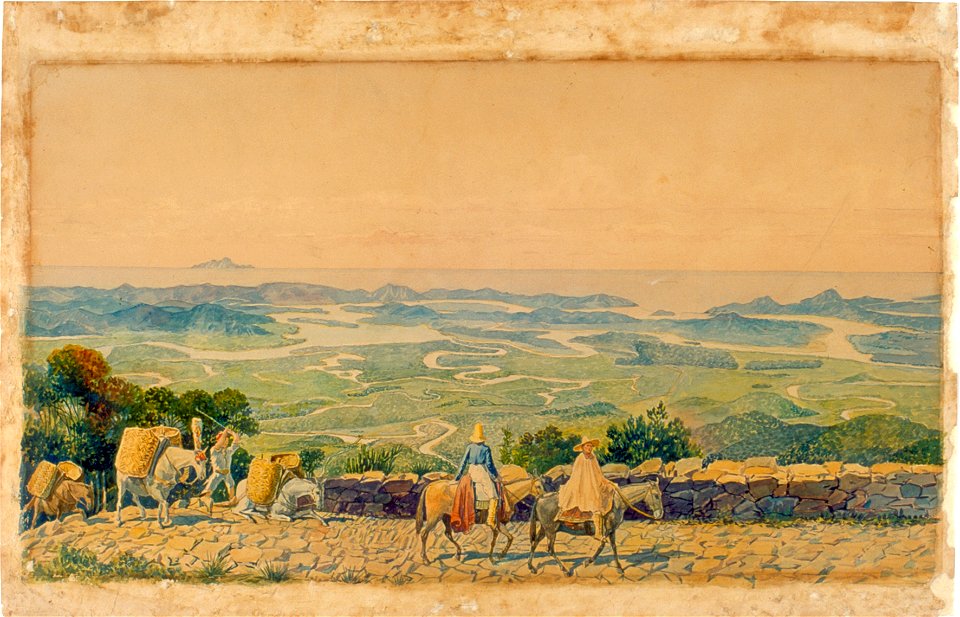 Silva, Oscar Pereira da - Caminho do Mar - Calçada de Lorena, 1826