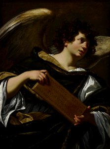 Simon Vouet - Angels with Attributes of the Passion, the Superscription from the Cross - 69.36.2 - Minneapolis Institute of Arts
