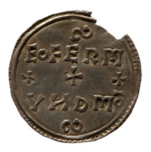 Silver penny of Edmund I (YORYM 2000 1493) reverse