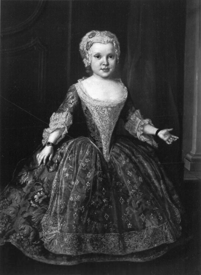 Silvestre - Maria Christina of Saxony as child