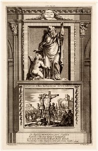 Simeon, bisschop van Ierusalem, door last van Attikus, stadhouder van Syrien, gekruyst, objectnr A 47723