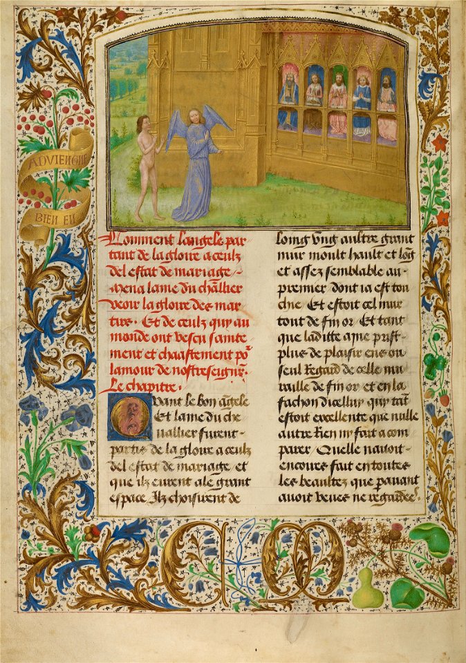 Simon Marmion (Flemish, active 1450 - 1489) - The Martyrs and the Pure Sing Praises to God - Google Art Project