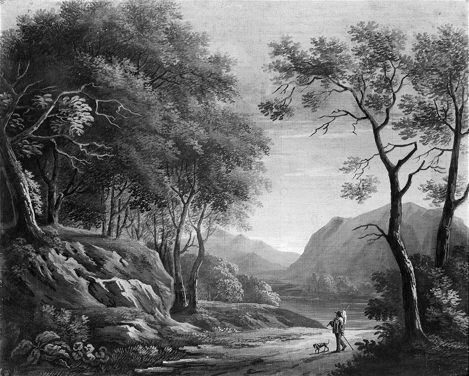 Simon Warnberger (zugeschrieben) - Waldige Gebirgslandschaft - 12931 - Bavarian State Painting Collections
