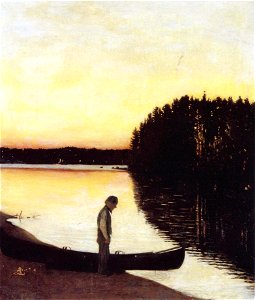 Simberg, Suomalainen elegia