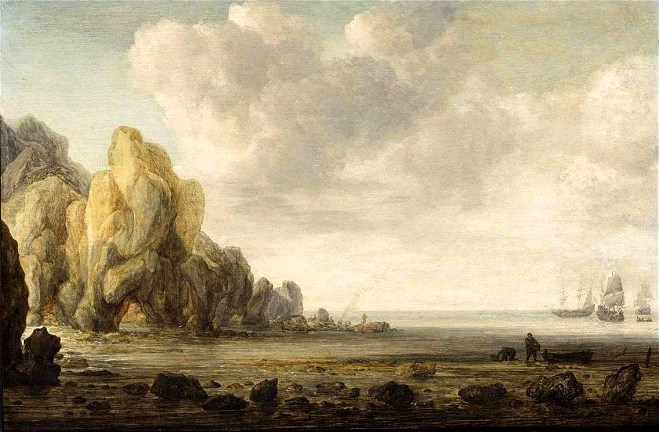Simon de Vlieger - Estuary Scene - WGA25252