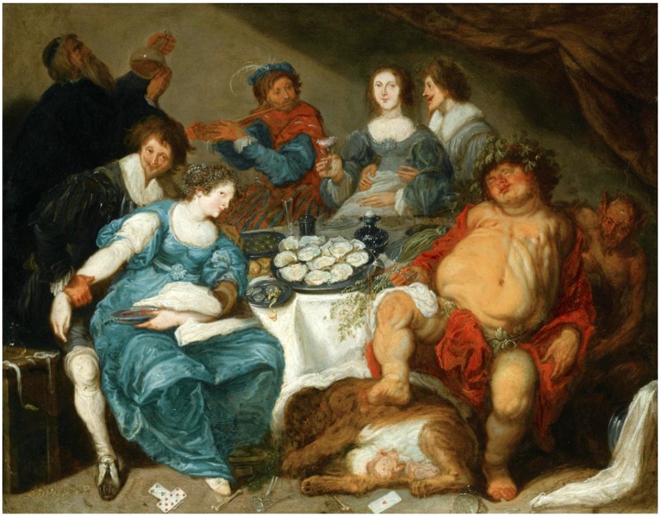 Simon de Vos - An allegory of the five senses