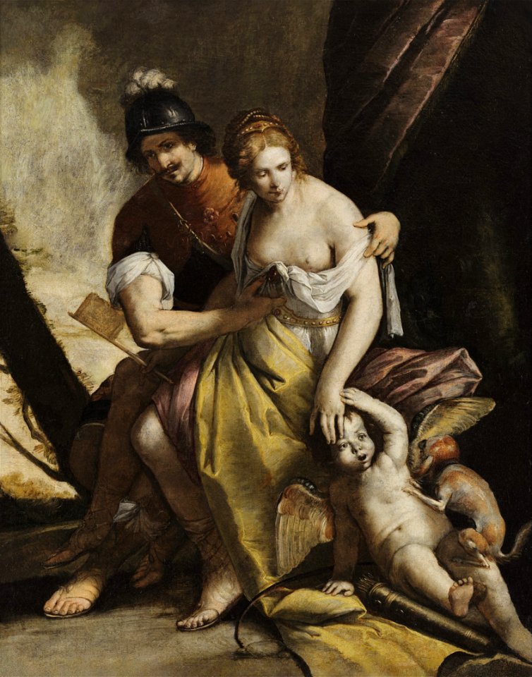 Simone Cantarini - Marte e Vênus