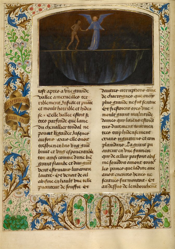 Simon Marmion (Flemish, active 1450 - 1489) - The Torment of the Proud - Valley of Burning Sulphur - Google Art Project