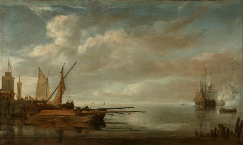 Simon de Vlieger - Kalm water - 1923 (OK) - Museum Boijmans Van Beuningen
