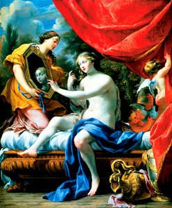 Simon Vouet - The Toilette of Venus - Google Art Project. Free illustration for personal and commercial use.