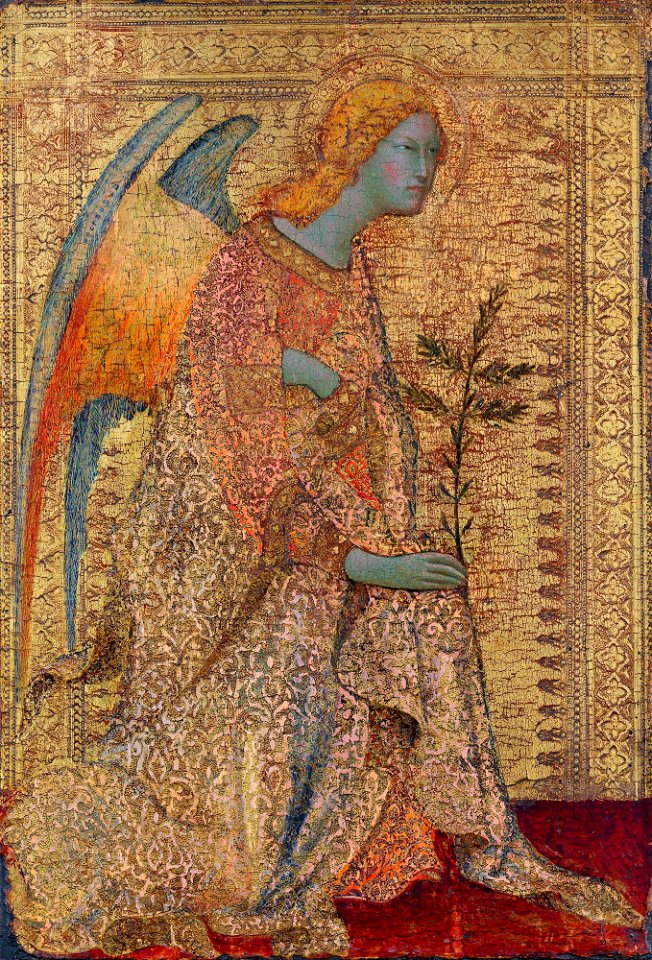 Simone Martini - The Angel of the Annunciation - WGA21436