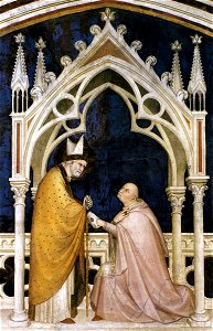 Simone Martini - Consecration of the Chapel (detail) - WGA21366