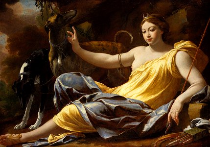 Simon Vouet (1590-1649) - Diana - RCIN 403930 - Hampton Court Palace