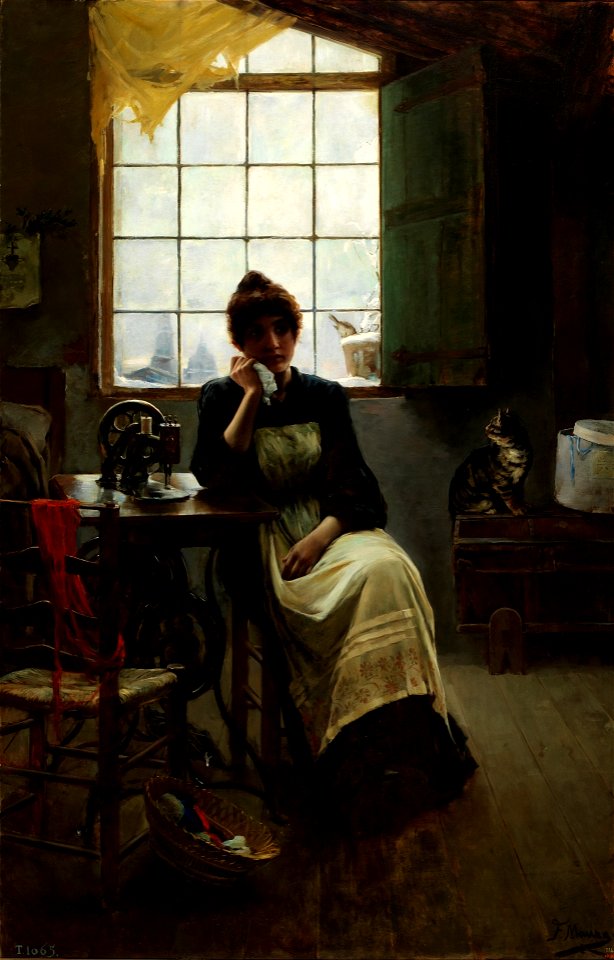 Sin labor, de Francisco Maura Montaner (Museo del Prado)