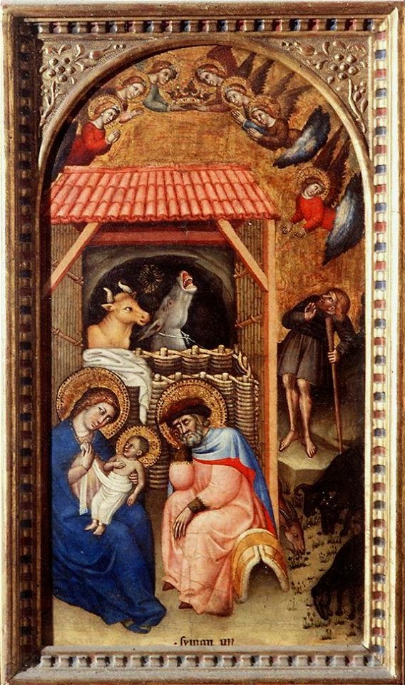 Simone dei crocifissi, natività di gesù, 1380s