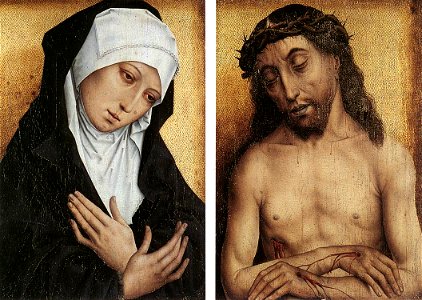 Simon Marmion - Virgin and the Man of Sorrow - WGA14125