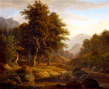 Simon Warnberger - Vorgebirgslandschaft - G 9063 - Lenbachhaus