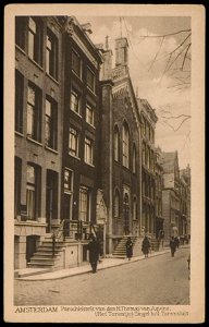 Singel 148-160 met op nr.156 de Parochiekerk van den Heilige Thomas van Aquine, 't Torentje, Afb PBKD00376000005