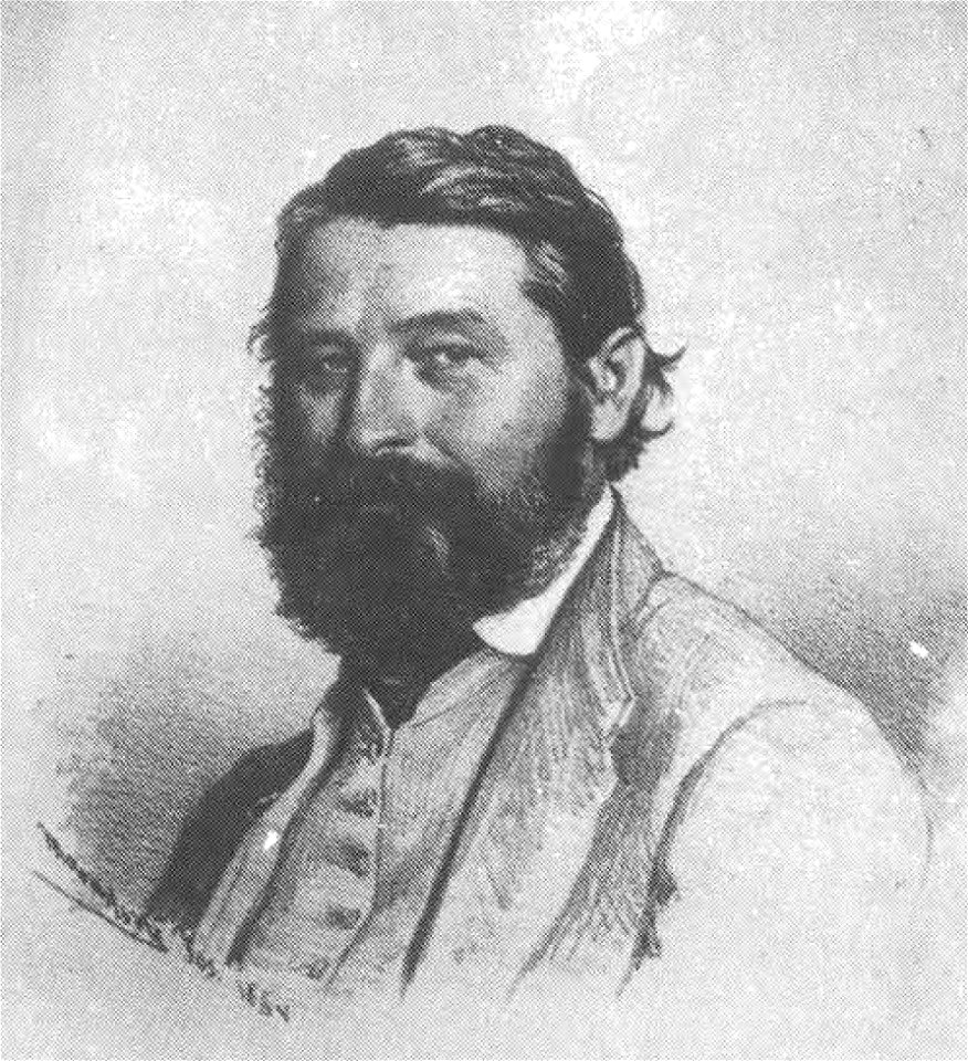 Marastoni Portrait of Antal Simonyi 1864