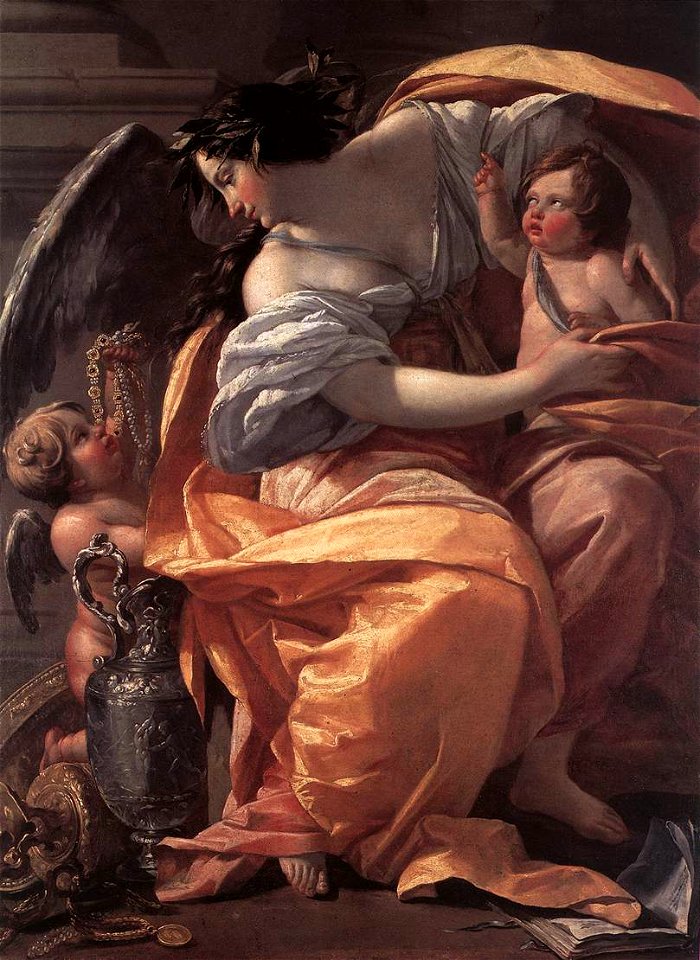 Simon Vouet - Allegory of Wealth - WGA25369