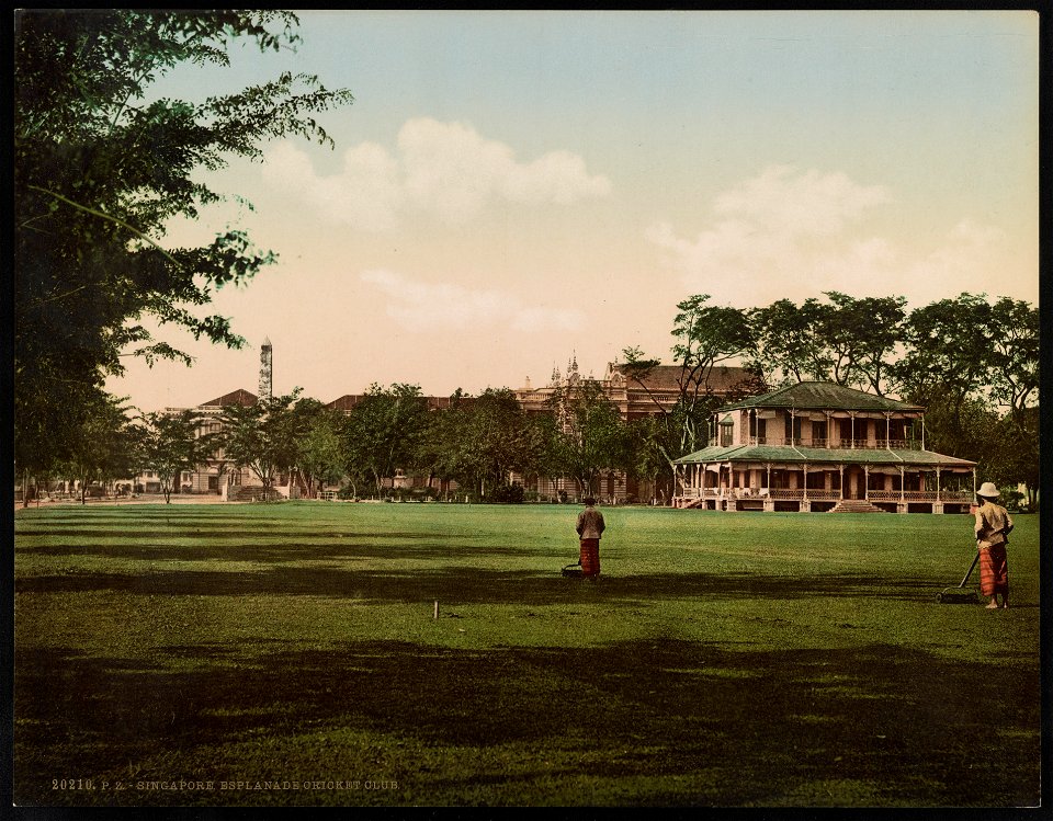 Singapore. Esplanade Cricket Club LCCN2017657648
